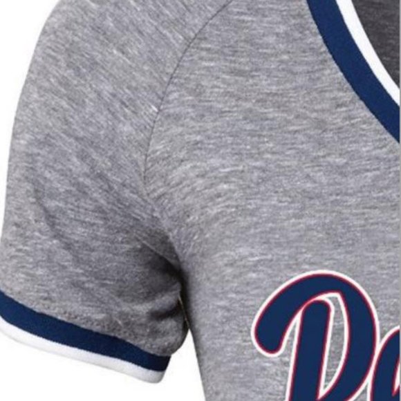 Boston Red Sox Opening Night V-Neck Triblend Tee - Picture 3 of 4